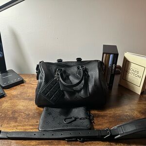 Louis Vuitton Ultra Black p9 speedy